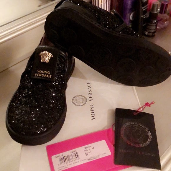 100% AUTHENTIC YOUNG VERSACE LOAFERS - Picture 2 of 4
